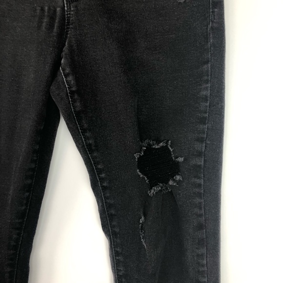 Old Navy | Black Rockstar Skinny Jeans  Sz 6 - Picture 7 of 16